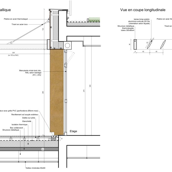 937dce-Détail auvent brise soleil-PG