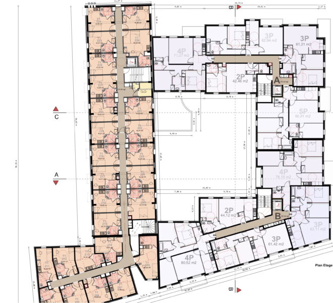 956pc-Plan Etage Courant-PG