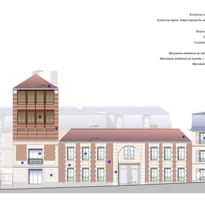970-Rueil Malmaison-Façade Sud-PG