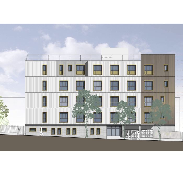 x12-Façade sur allée piétonne-PG