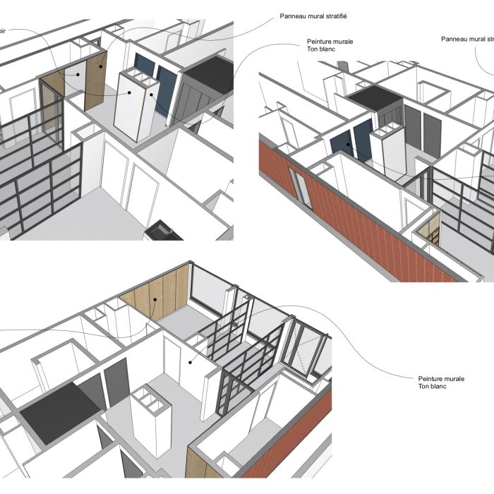 002-Cour des Noues-3D intérieure